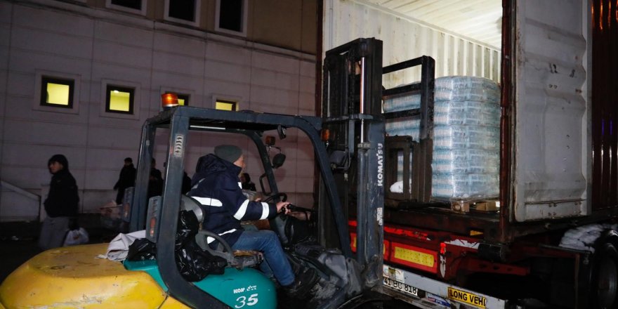 25'inci yardım tırı yola çıktı