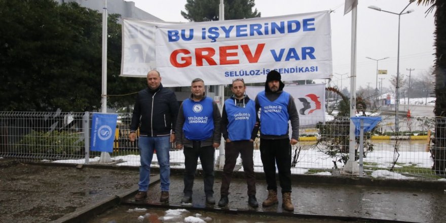 Kartonsan işçisinin örnek dayanışması