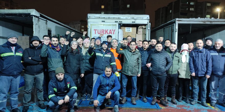TKP yardım çalışmalarına devam ediyor