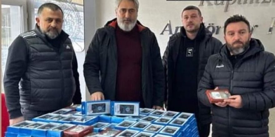 KASKF’den afet bölgesine powerbank desteği