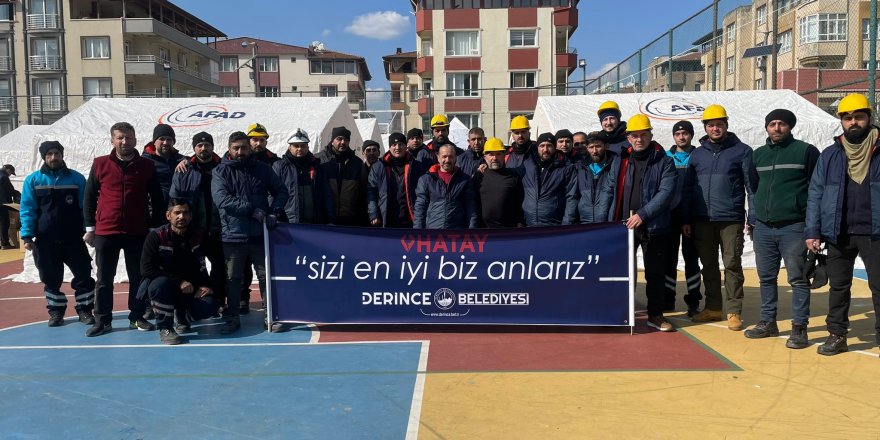 Hatay'da tek yürek oldu