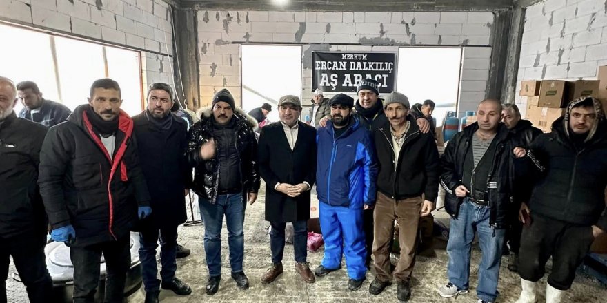 CHP’li Tarhan, Ercan Dalkılıç aşevini ziyaret etti