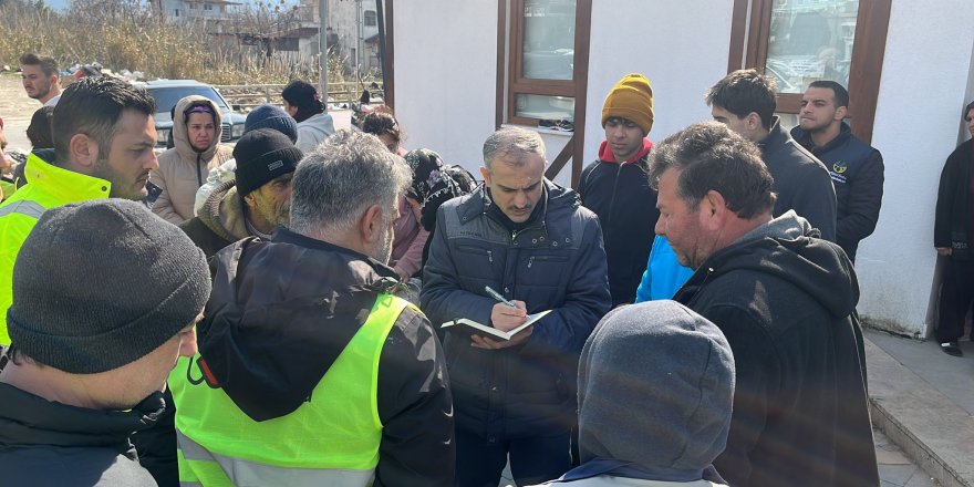 Çayırova Belediyesi Hatay’da yaraları sarıyor
