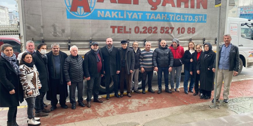 İYİ Parti Körfez, yardımlarını sürdürüyor