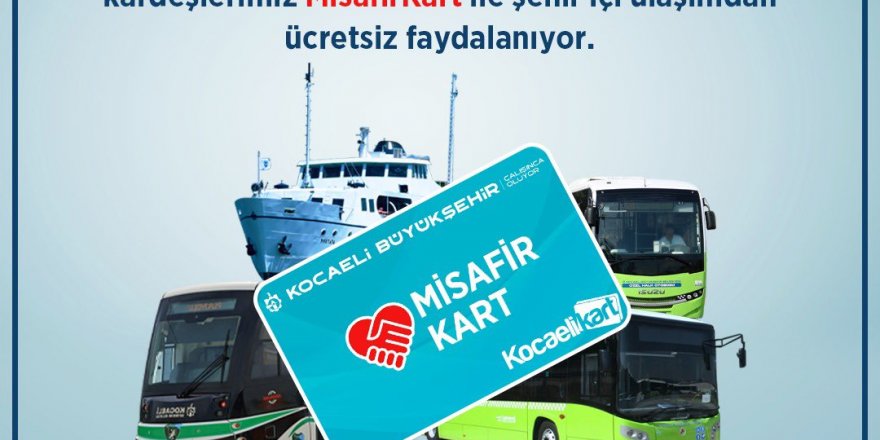 Büyükşehir’den depremzedelere ücretsiz ulaşım