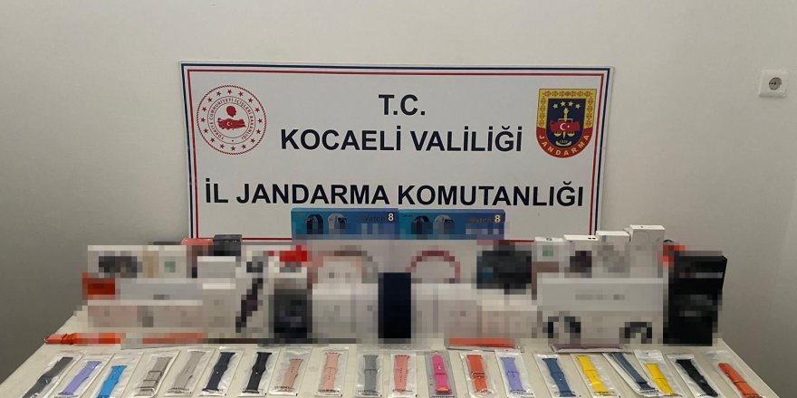 180 bin TL değerinde kaçak elektronik eşya ele geçirildi