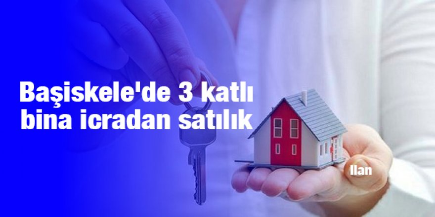 Başiskele'de 3 katlı bina icradan satılık