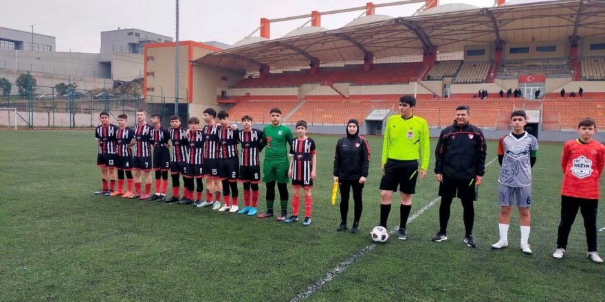 U-15’lerde Şafakspor ilk yarıyı lider bitirdi