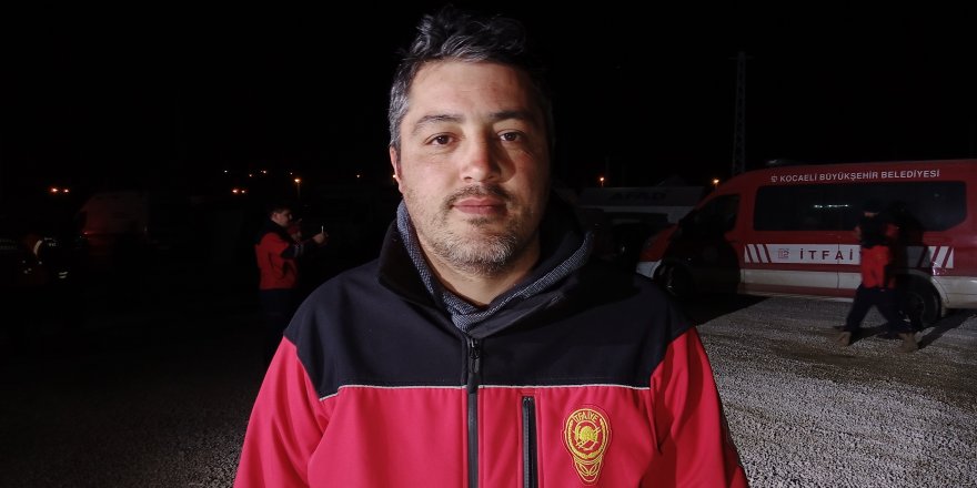 Enkazdan çıktı, itfaiyeci olup enkaza koştu