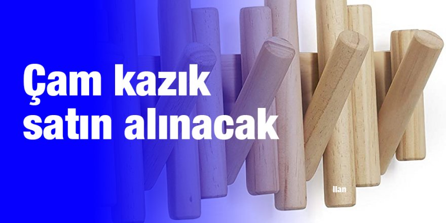 Çam kazık satın alınacak
