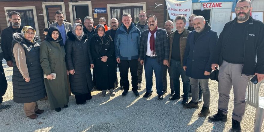 KEDFE’den afet bölgesine çıkarma