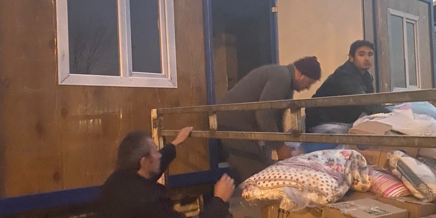 İYİ Parti’nin konteyner evleri deprem bölgesinde