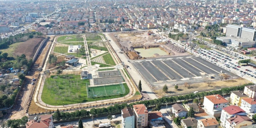 Sağlıklı Yaşam Parkında sona yaklaşıldı