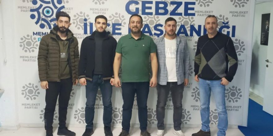 İYİ Partililer Memleket Partisi’ne katıldı