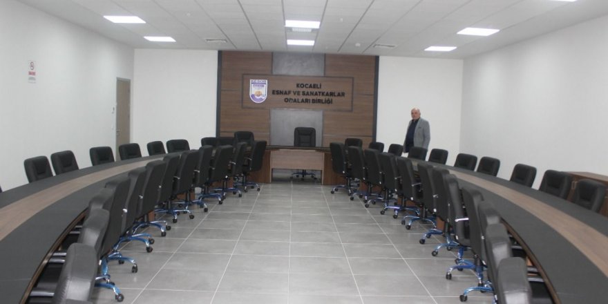 KESOB’un bir diğer salonu hizmete giriyor