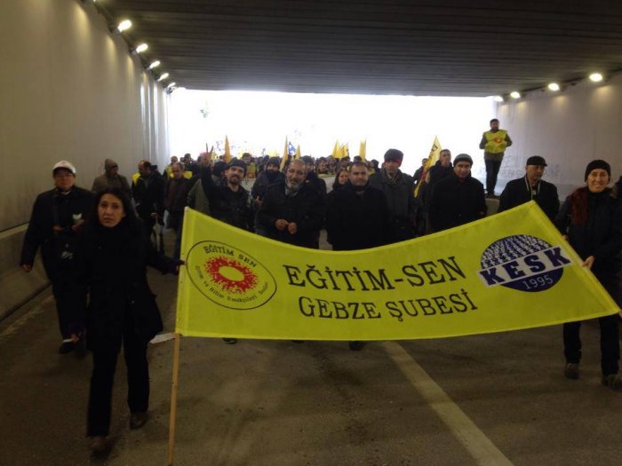 Bütçeyi protesto ettiler