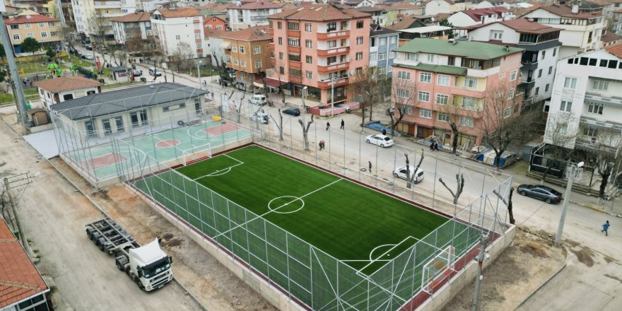 Körfez'in yeni spor tesisinde sona doğru