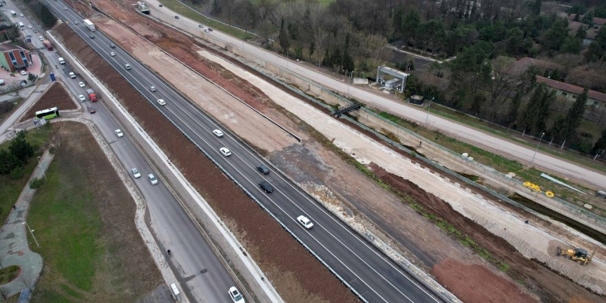 Stadyum yolu süratle devam ediyor