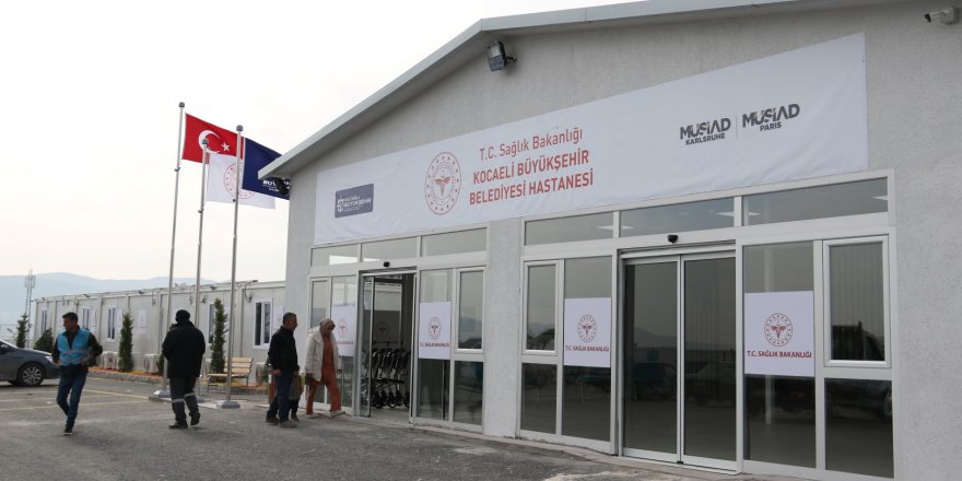 Depremzedeler tedavi görmeye başladı