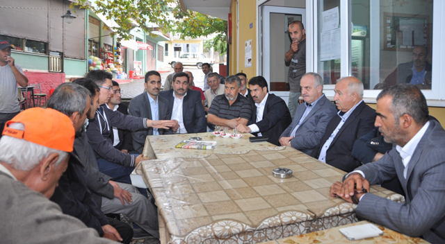 Aygün ve Yaman köylüleri dinledi