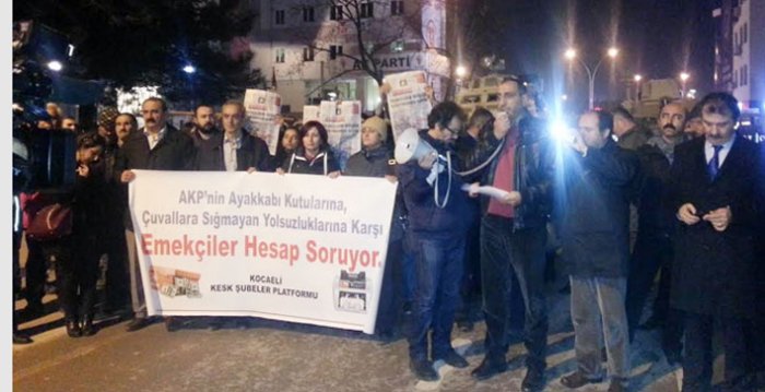 KESK’ten 17 Aralık protestosu