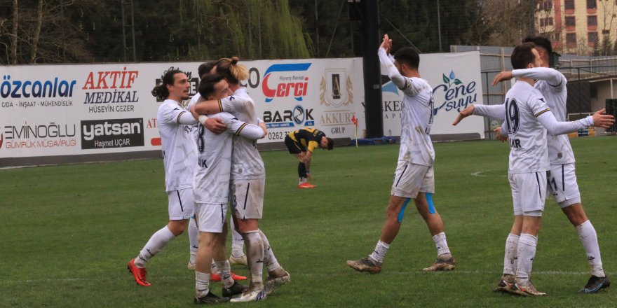 TFF 3. Lig: Belediye Derincespor: 5- Ağrı 1970 Spor: 0