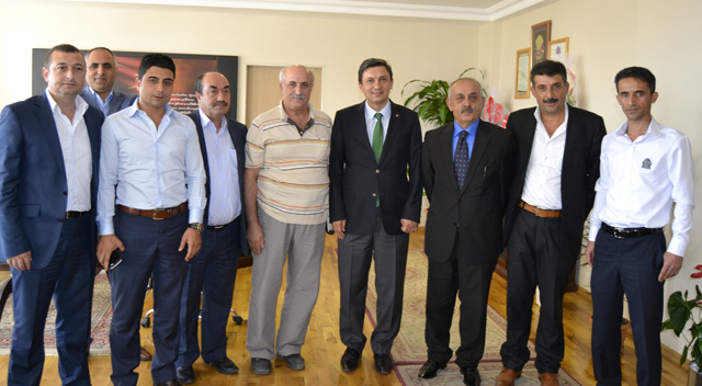 Dalkılıç’tan yeni kaymakama ziyaret