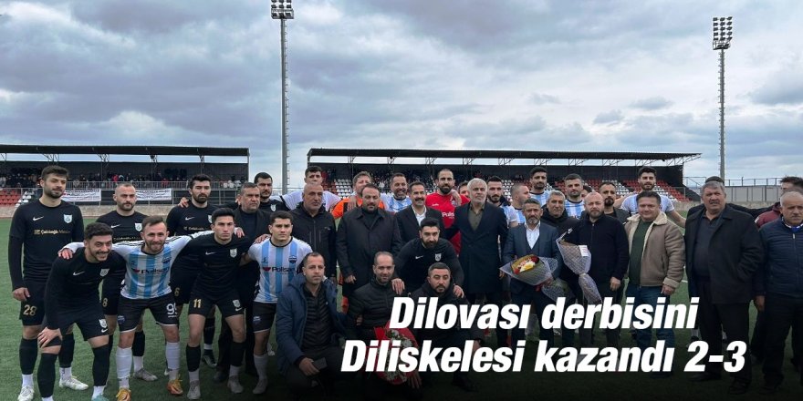 Dilovası derbisini Diliskelesi kazandı 2-3