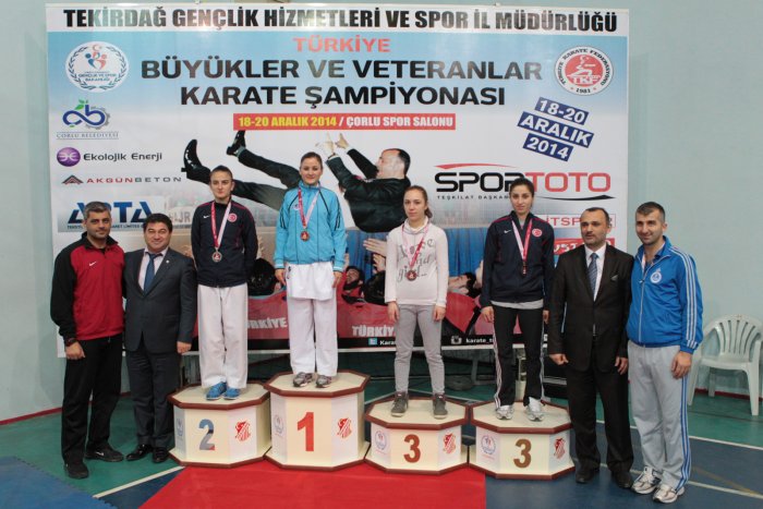 İki Türkiye Şampiyonluğu’da Bayanlardan  Geldi