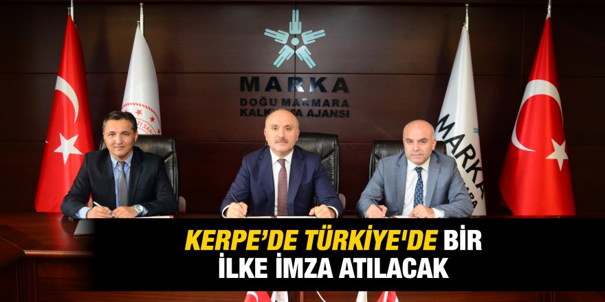 Kerpe’de Türkiye'de bir ilke imza atılacak