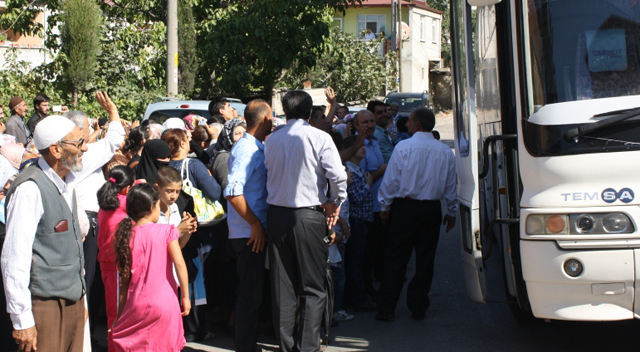 Dilovası Hacılarını Uğurladı