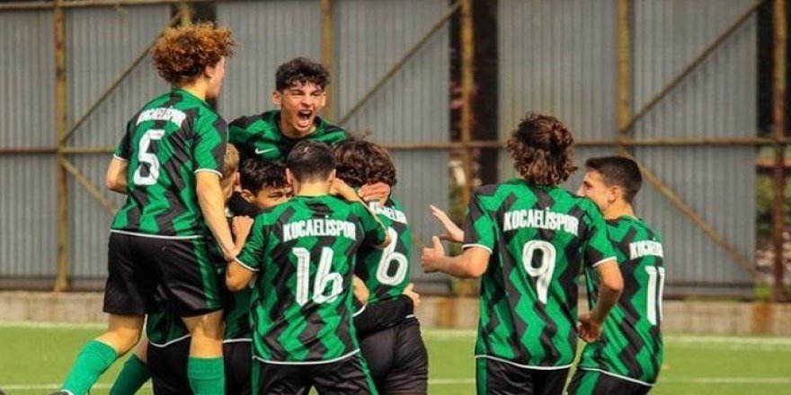 Kocaelispor U-17 Play-Off’u garantiledi