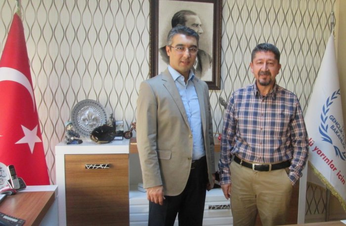 Rıdvan Şükür, Eskişehir İl Spor Müdürünü ziyaret etti.