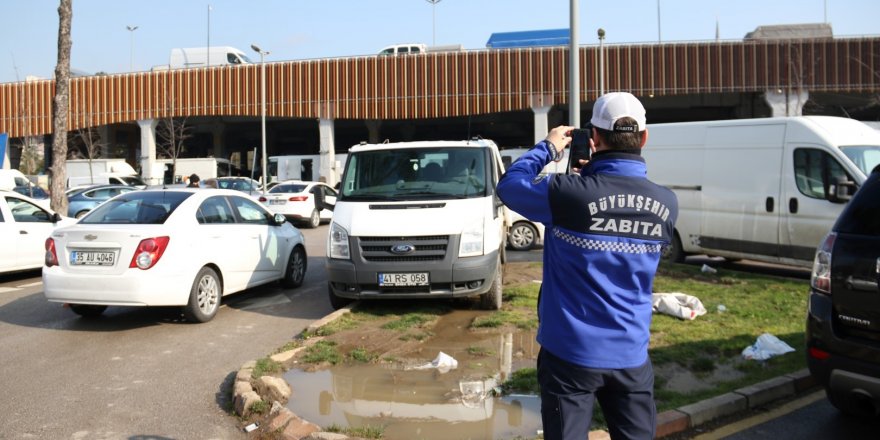 Vatandaşların güvenliği için pazar alanında denetim