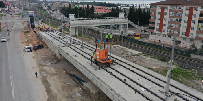 Kuruçeşme tramvayda çalışmalar sürüyor