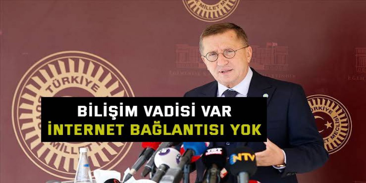 Bilişim Vadisi var, internet bağlantısı yok