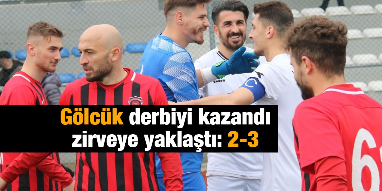 Gölcük derbiyi kazandı zirveye yaklaştı: 2-3