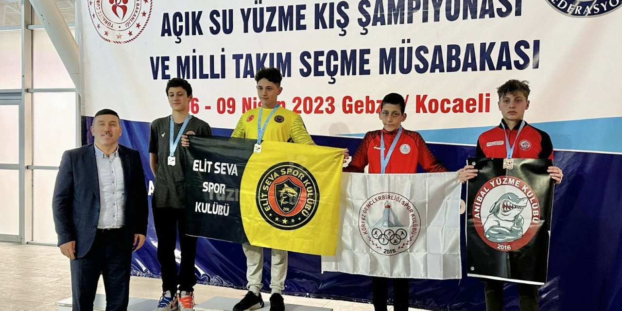 Körfezli yüzücüler milli takım kampında