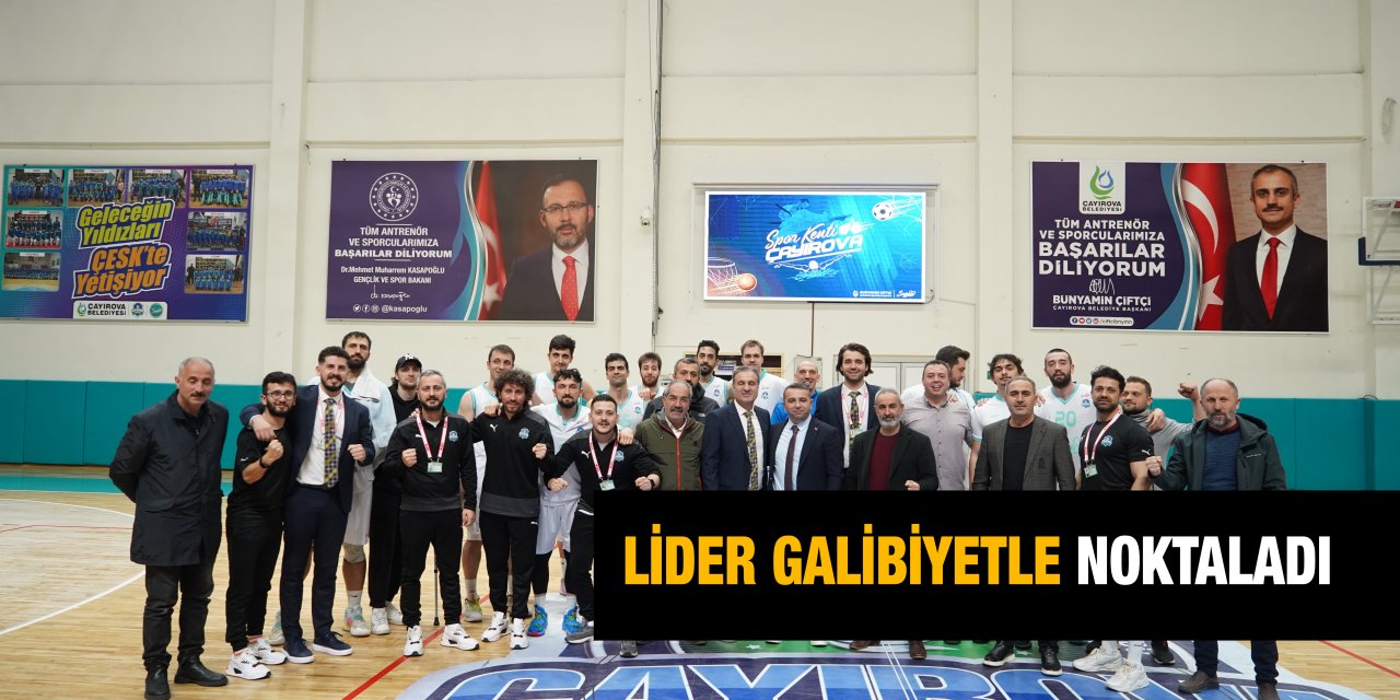 Lider galibiyetle noktaladı