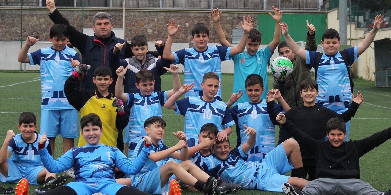 Küçükler futbolda final zamanı