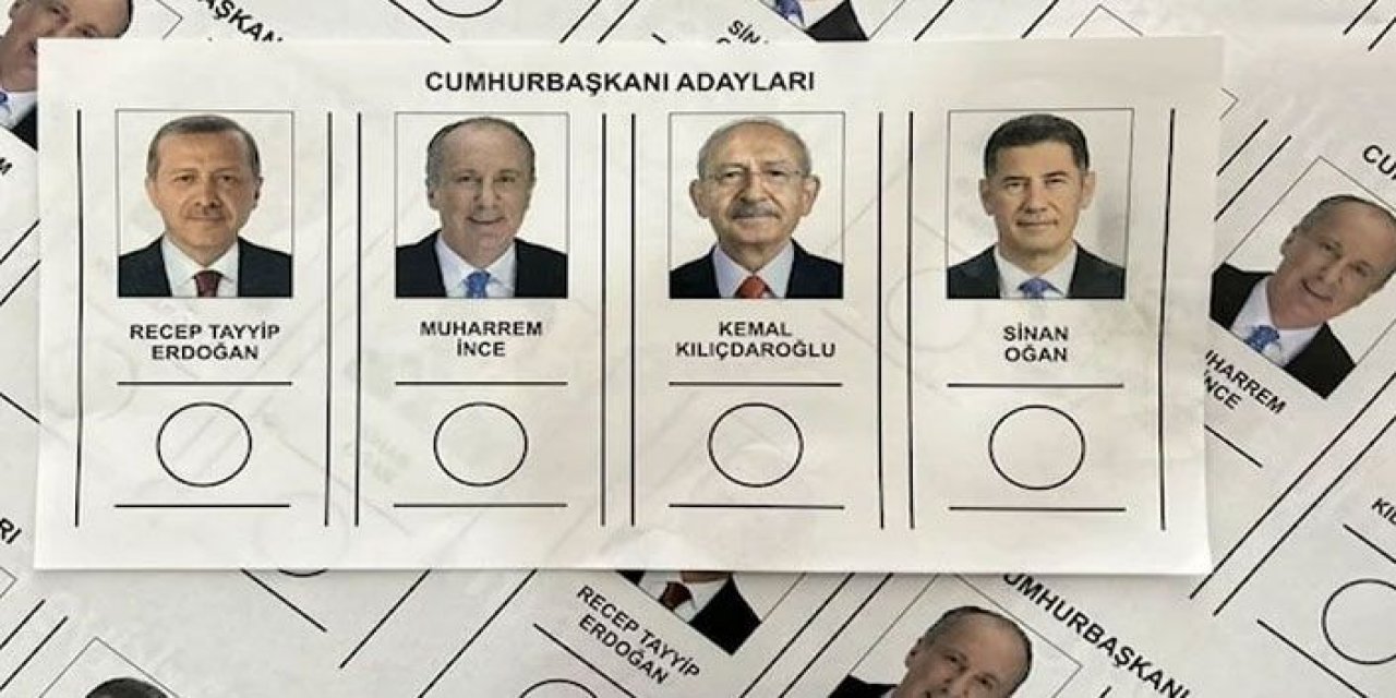 İşte Cumhurbaşkanlığı seçiminde kullanılacak oy pusulası