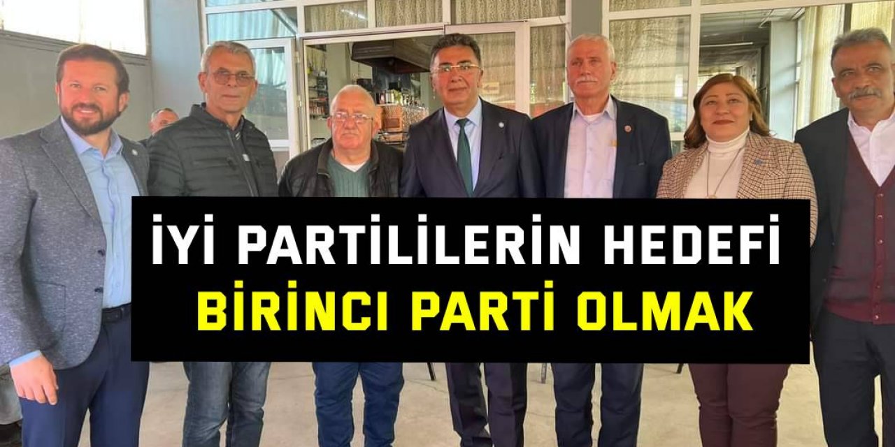 İYİ Partililerin hedefi birinci parti olmak