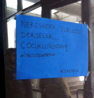 KOÜ’DE BERKİN ANMASINA ENGEL