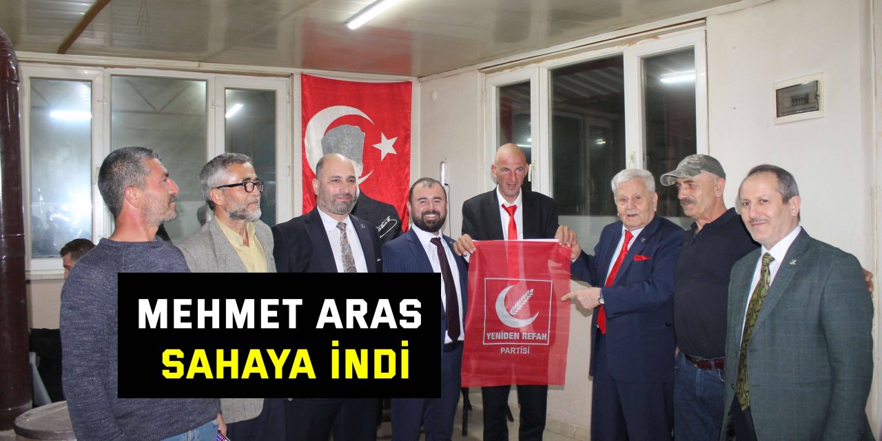 Mehmet Aras sahaya indi