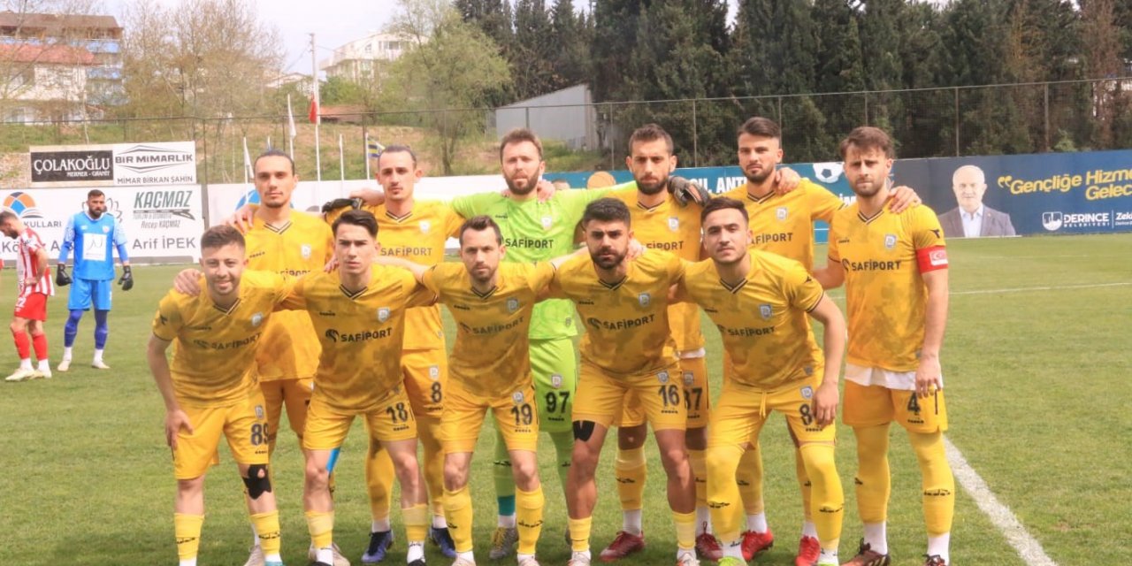 Belediye Derincespor: 1 - Nevşehir Belediyespor: 0