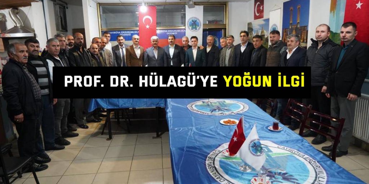 Prof. Dr. Hülagü’ye yoğun ilgi