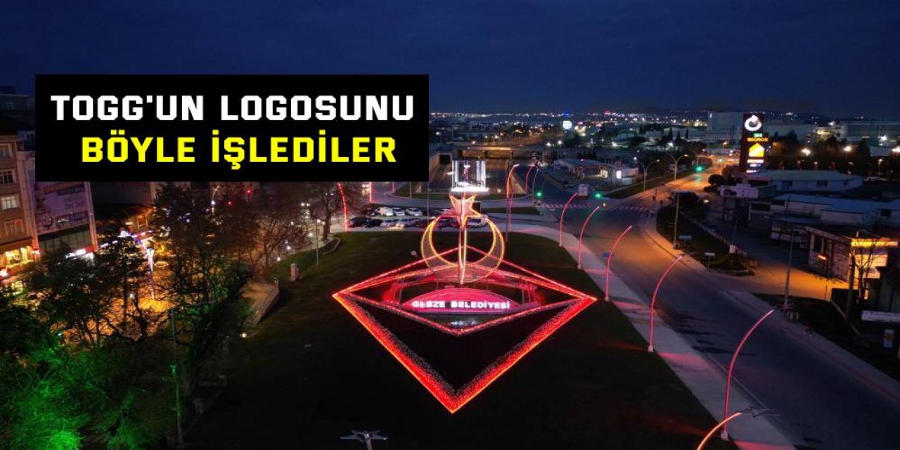 TOGG'un logosunu böyle işlediler