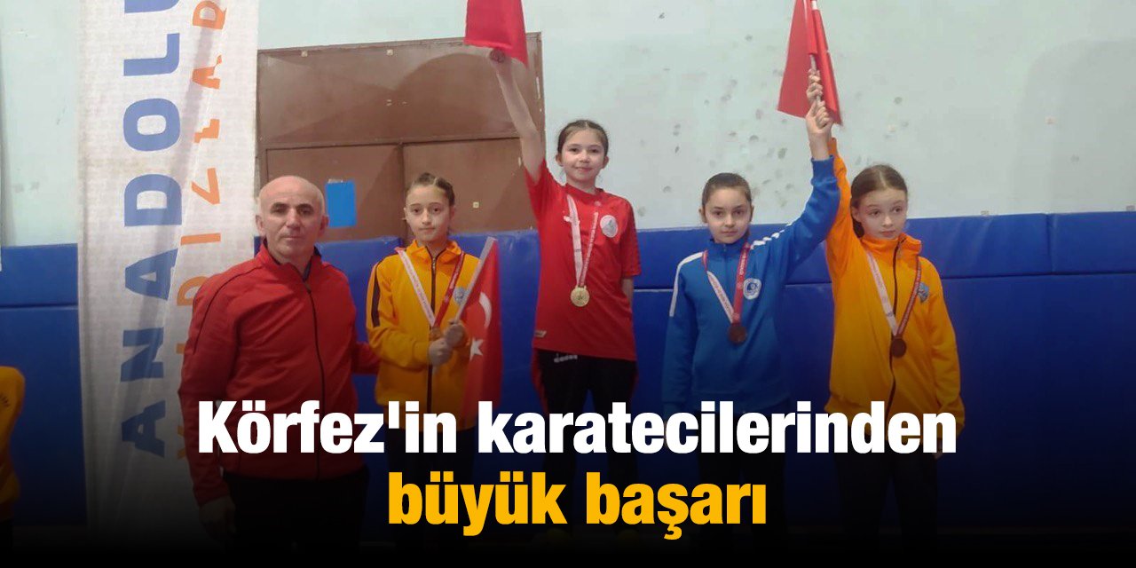 Körfez'in karatecilerinden büyük başarı