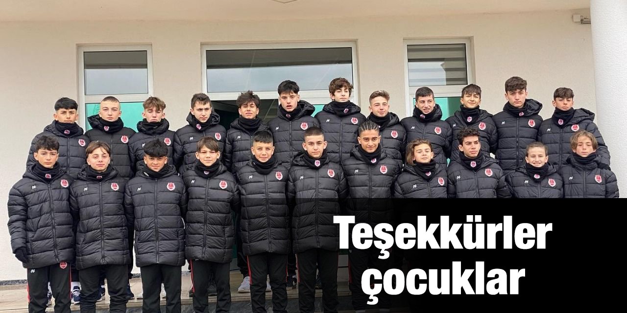 Teşekkürler çocuklar