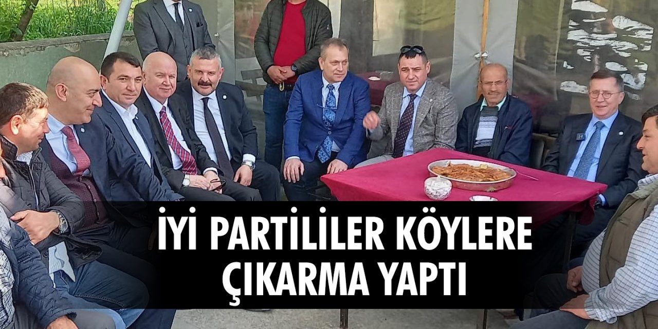 İyi Partililer köylere çıkarma yaptı